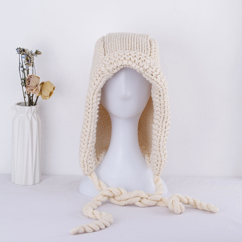 Loose Slouchy Cloak Knit Hat Solid