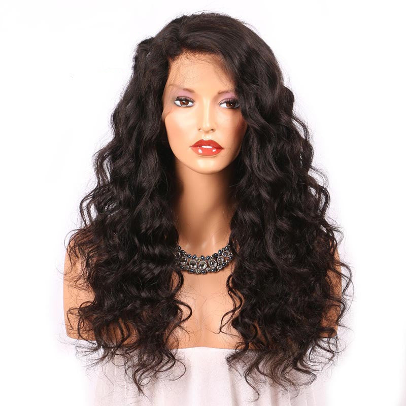 European And American Long-roll Chemical Fiber Wig Headgear Lace Elastic Mesh