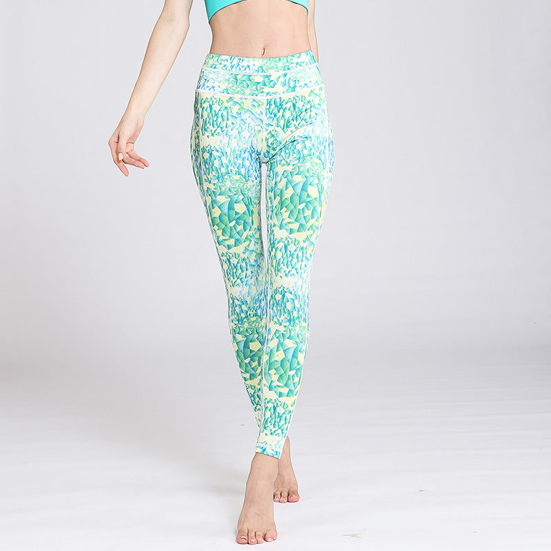 New European And American Plain Yoga Pants