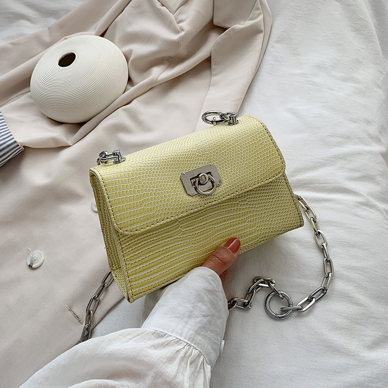 Ladies crossbody chain small square bag