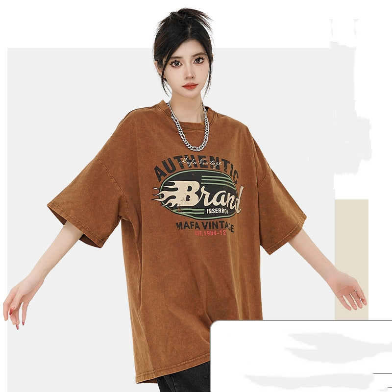 Original American Retro Washed Distressed Short Sleeve