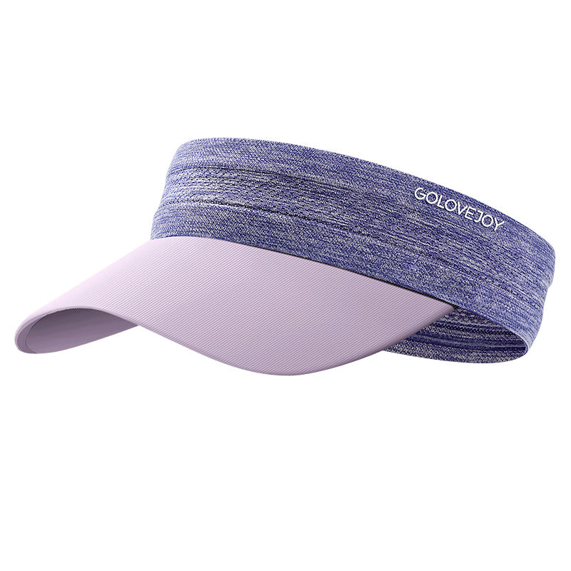 Women's Sweatproof Headband Outdoor Sports Sun Hat