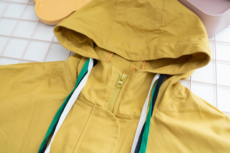 Women's Versatile Loose Hooded Zippered Jacket