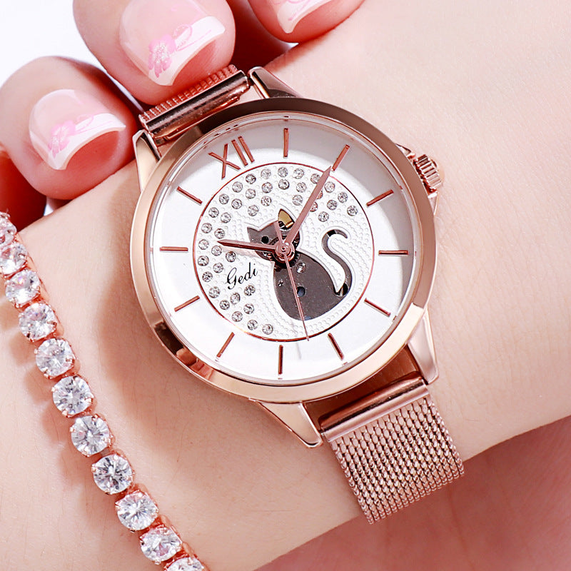 New cat diamond student watch