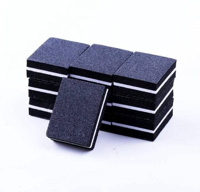 Two-sided mini nail file block