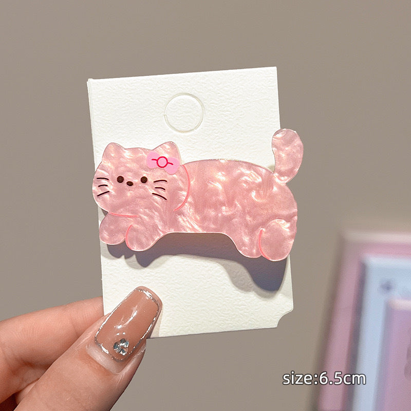Cartoon Hair Pin Cute Side Puppy Children Headwear