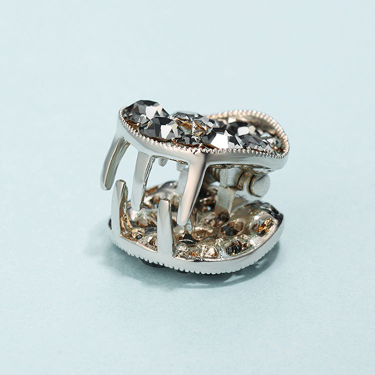 Alloy hair catch mini clip
