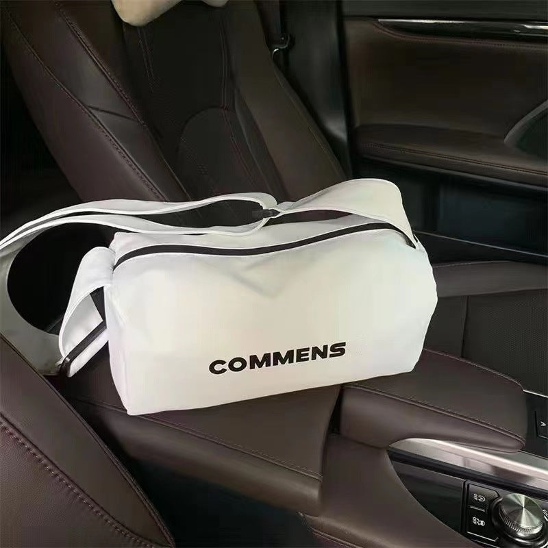 Letter Shoulder Simple Canvas Messenger Bag Fashion