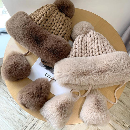 Women's Cold-proof Knitted Warm Wool Hat