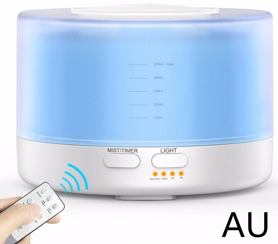 Large Capacity Remote Control Wood Grain Aroma Diffuser