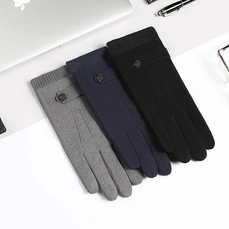 Winter Keep Warm Touch Screen Plus Velvet Inside gloves