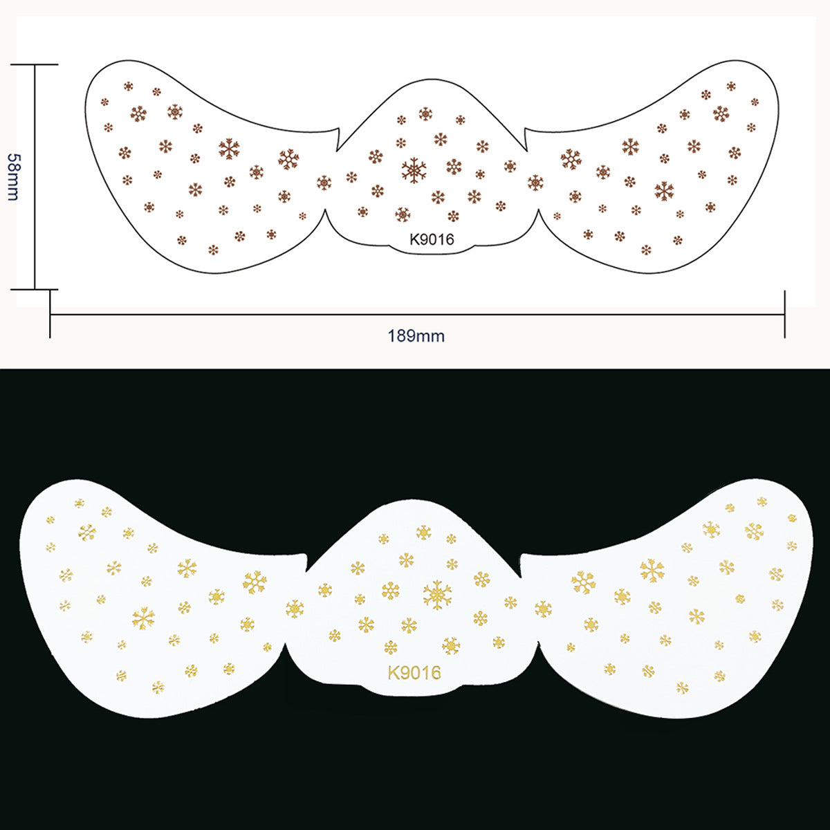 Facial Freckles Stickers Gilding Freckle-like Dots Tattoo Sticker Waterproof Eye Stickers For Women