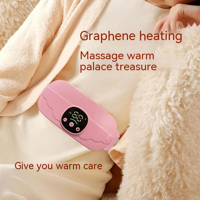Girl Gift Box Abdominal Pain Physiotherapy Fever Compression Vibration Massage Instrument Belt