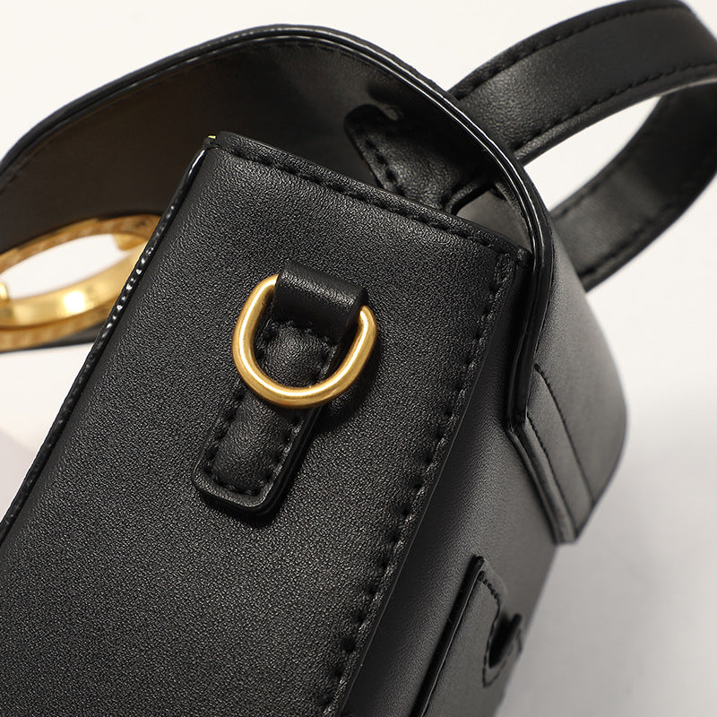 Contrasting color mini phone bag