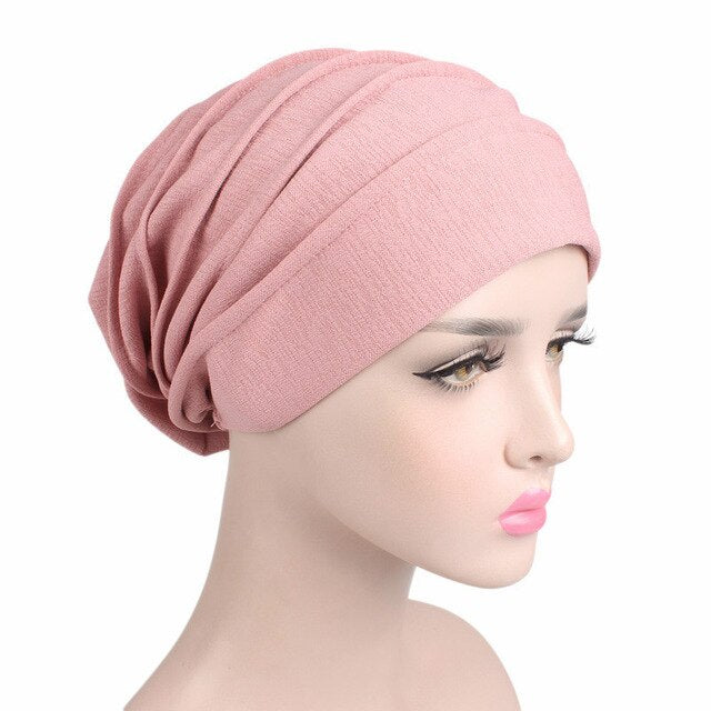 New thick elastic cotton hood