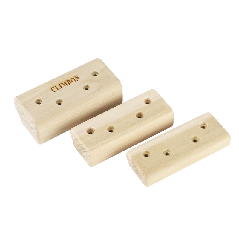 Grip Strength Training Finger Arm Strength Pull-up Finger Board Solid Wood Wooden