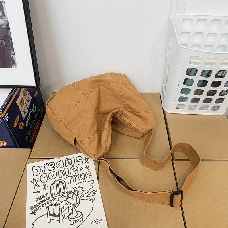 Women's Large-capacity Canvas Shoulder Crossbody Bag