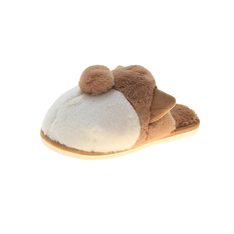 Indoor Warmth Cute Plush Japanese Plush Shoes Plus Velvet