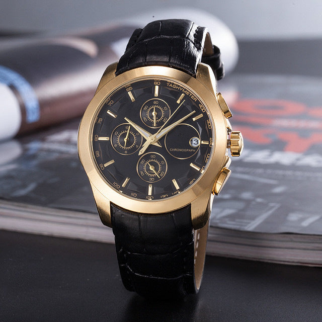 movement seconds watch 6-hand