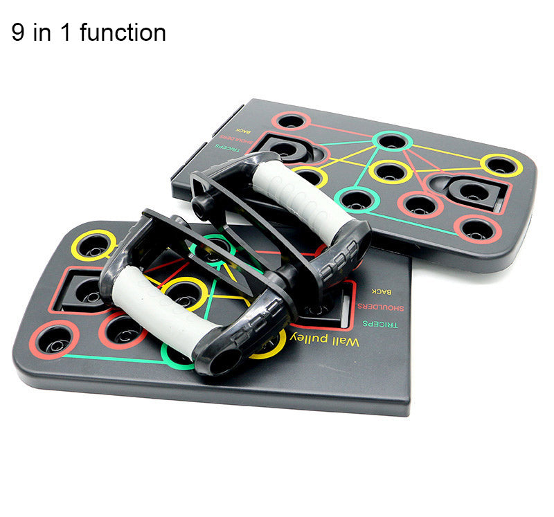 Push-up bracket folding home chest training bracket