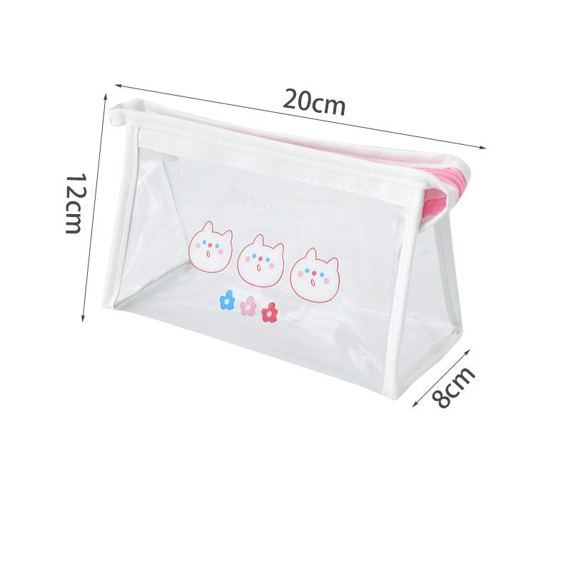Girl simple Japanese pencil bag