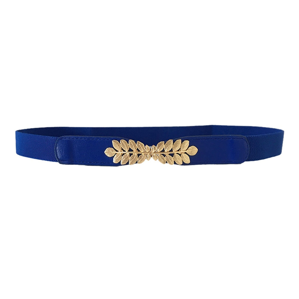 Leaf elastic elastic fashion all match belt