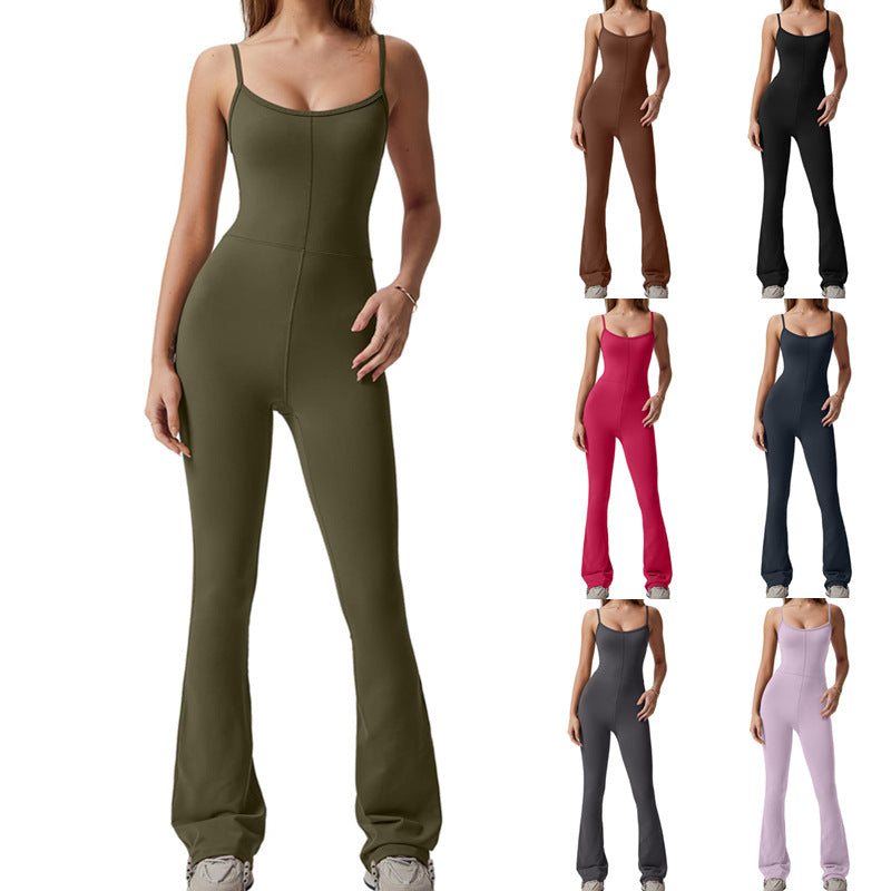 Women's Fashion Adjustable Sling Jumpsuit