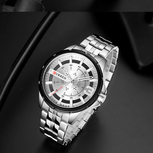 Men's Simple Stainless Steel Business-Casual Watch