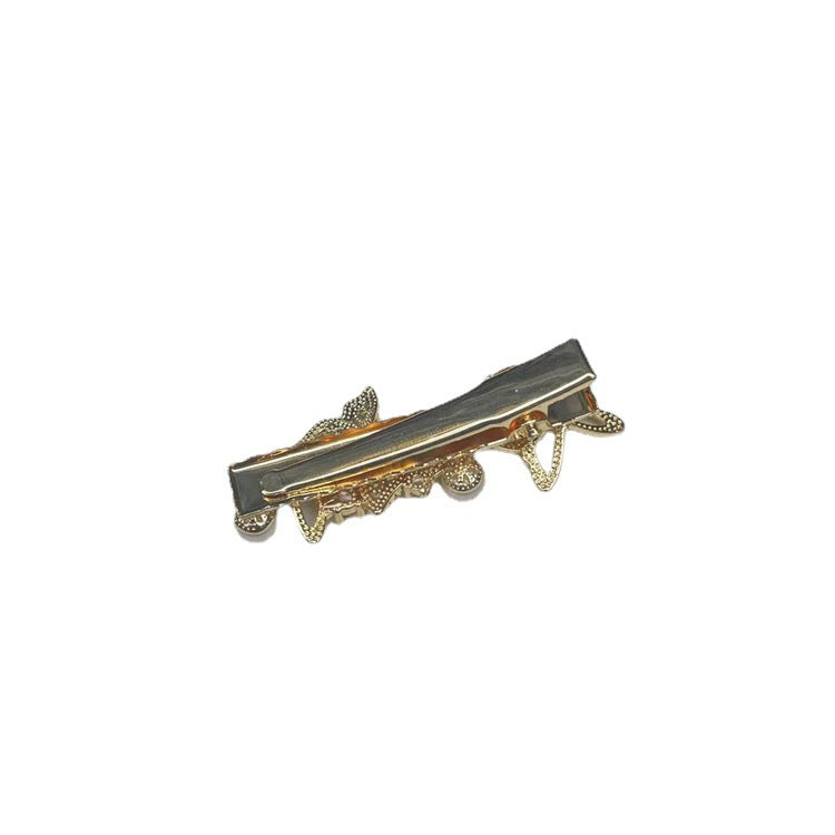 Ins Mori Pearl Branch Tassel Hairpin Headgear