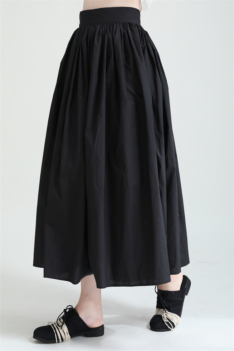 Inner Lining Spun Yarn Puffy Multi-layer Big Hem Skirt