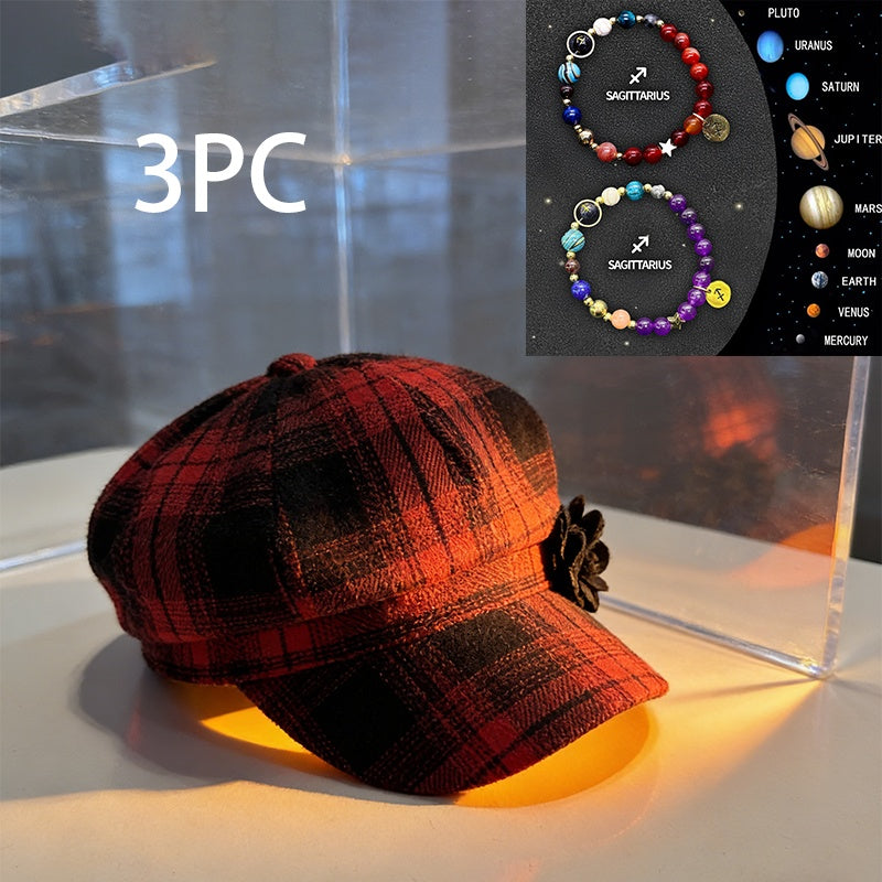 British-style Casual Painter Hat That Is Versatile And Can Show Off Your Face