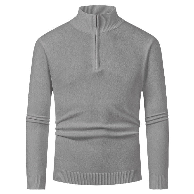 Fashion Trend Half Zipper Sweater