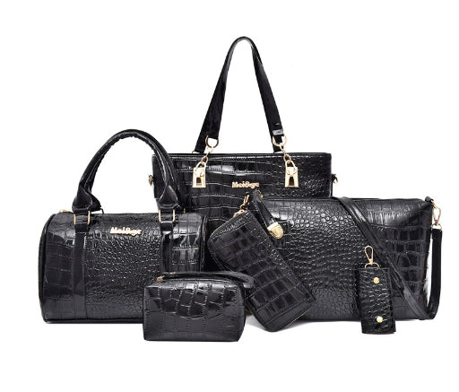 Six-piece Single-shoulder Messenger Handbag