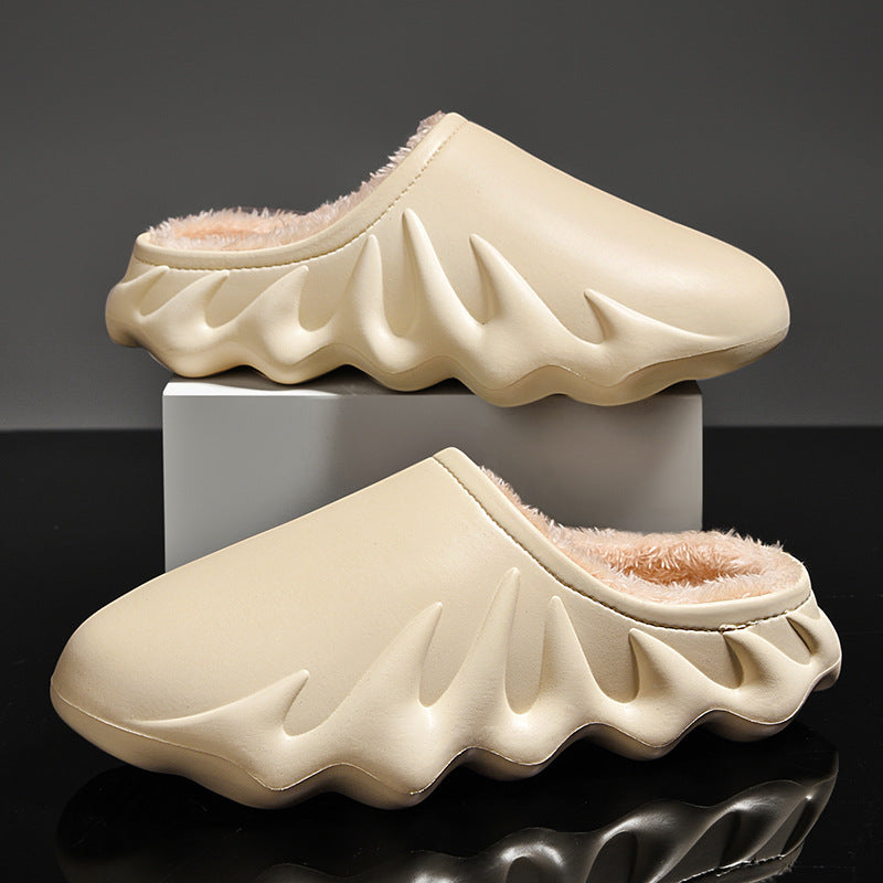 Couple Style Graffiti Indoor Cotton Shoes