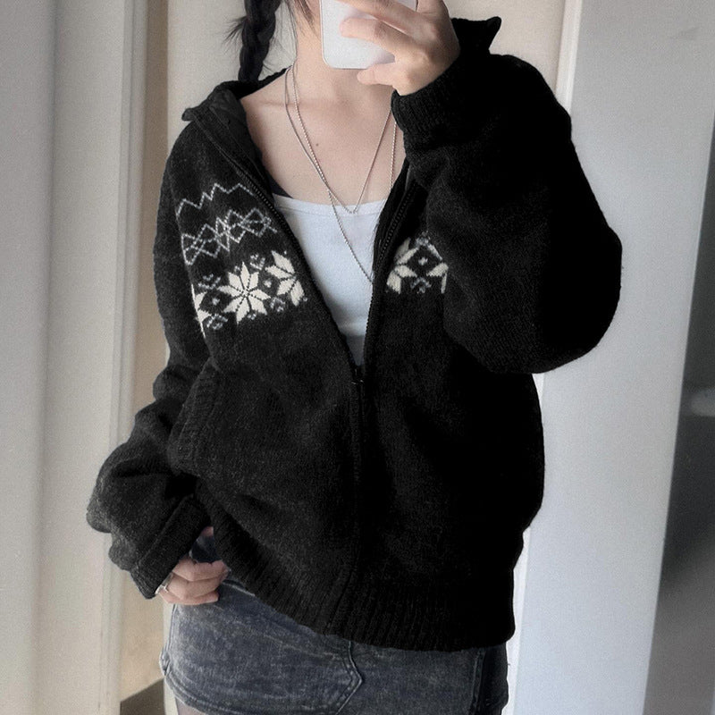 Coat Simple Casual Sweater For Women