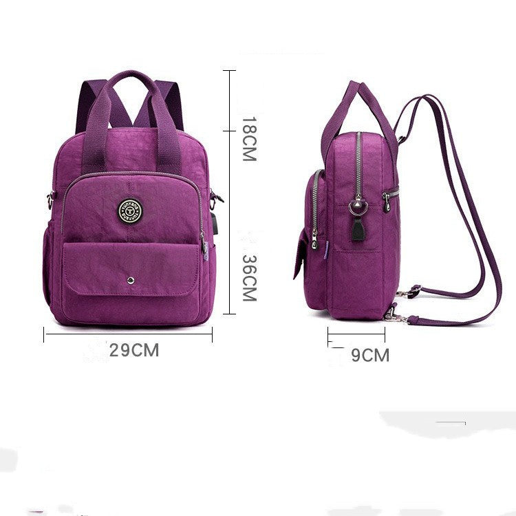 New Multifunctional Computer Backpack Casual Handbag