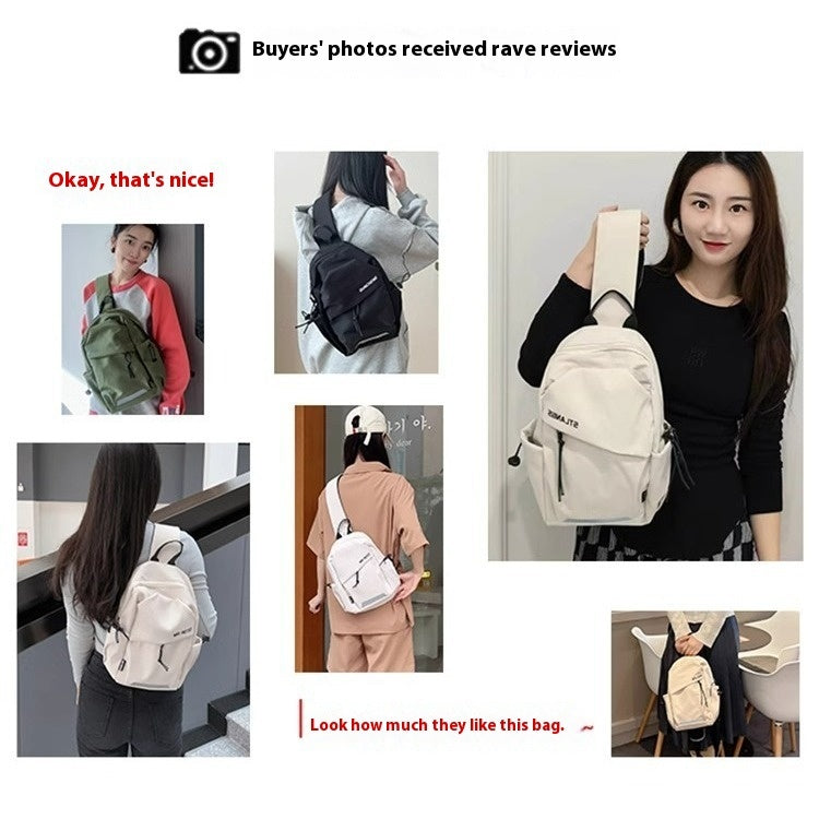 Crossbodytaske Lille skuldertaske Herrebrysttaske