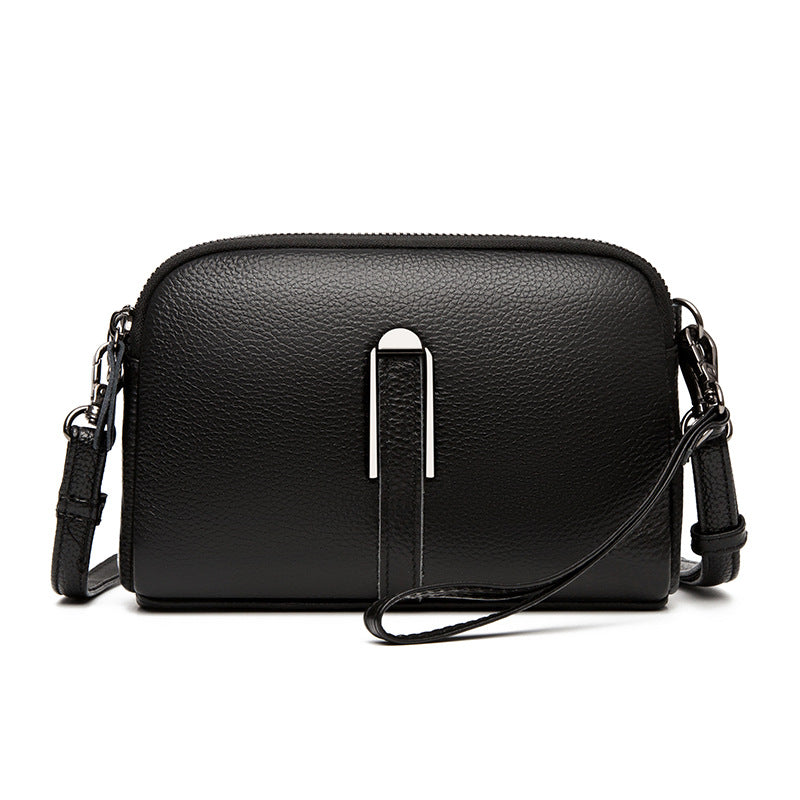 Women's Fashion Head Layer Cowhide Shoulder Crossbody Bag