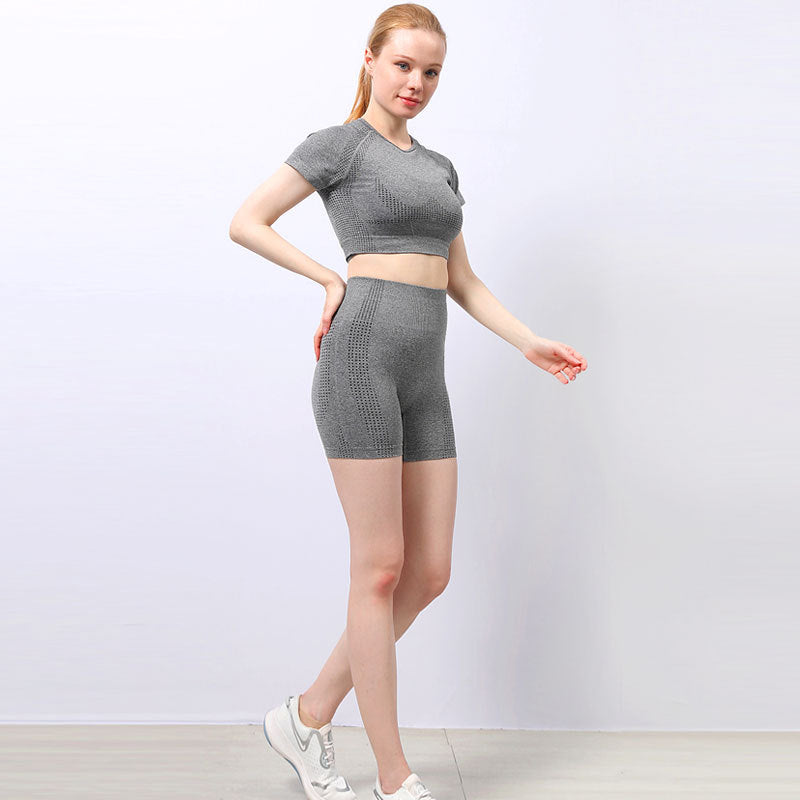 European And American Quick-drying Seamless Yoga Suit