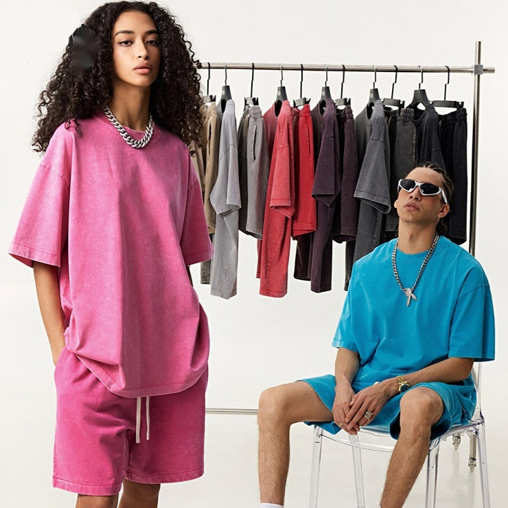 Summer Shorts High Quality T-shirt Suit