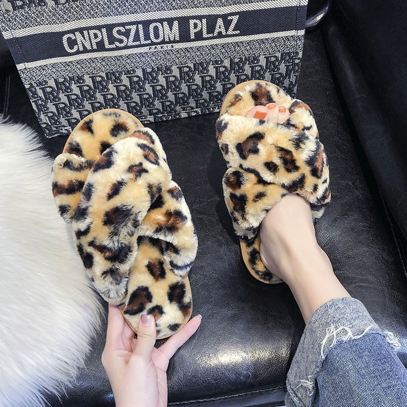 Parent-child Home Non-slip Cotton Slippers For Spring And Autumn