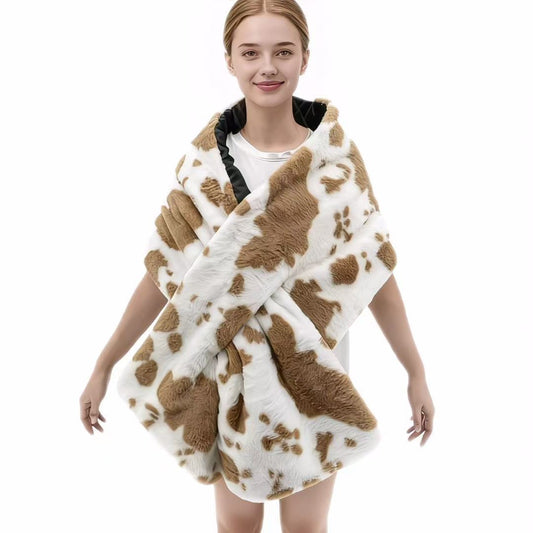 Women's Plush Scarf Shawl