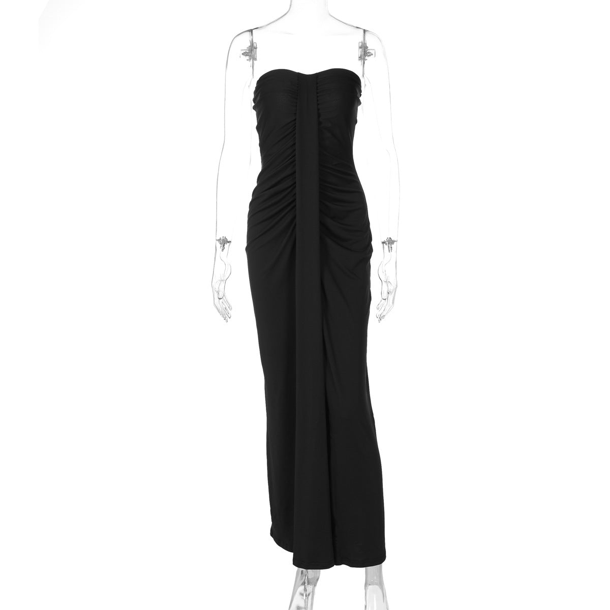 Seamless Ribbon Wrap Bodycon Dress For Women