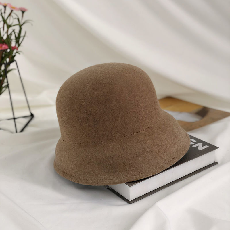 Women's Fashion Retro Solid Color Fisherman's Hat