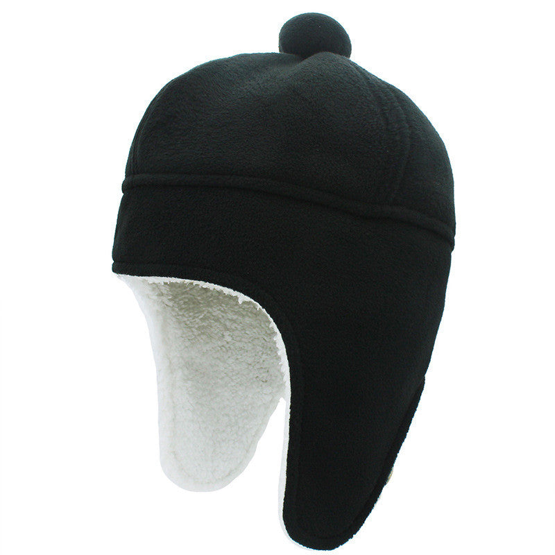 Faux Lamb Wool Cold Hat Autumn And Winter Ear Protection