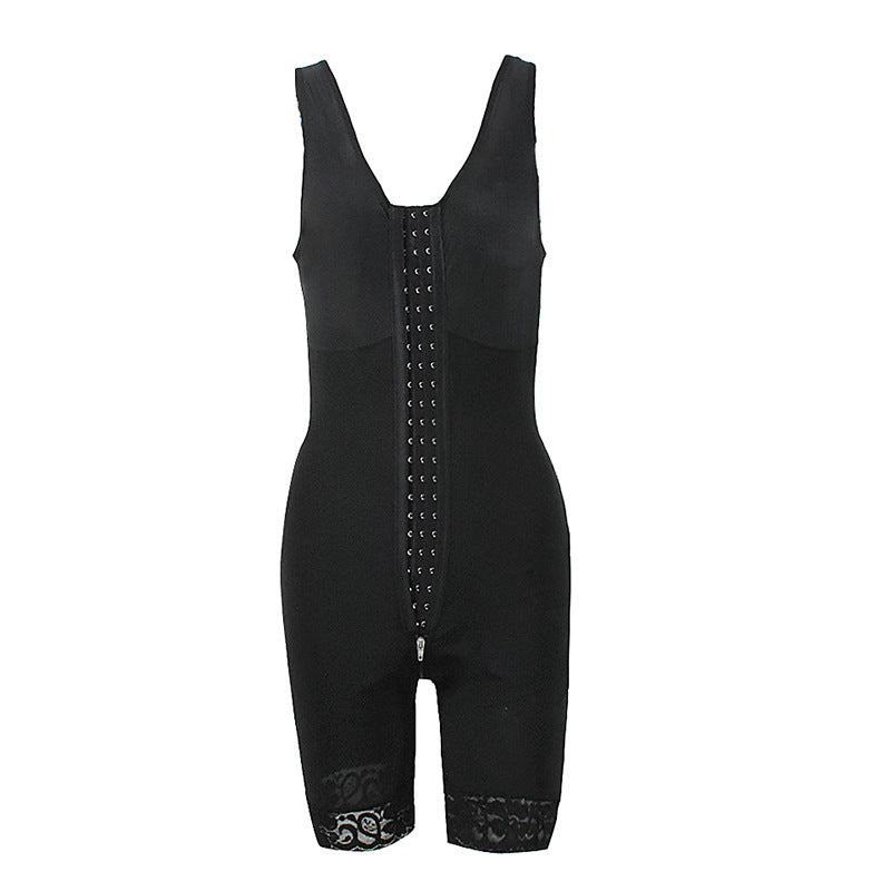 One Piece Zipper Shaping Pants