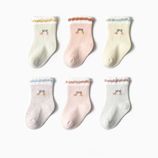 Baby Socks Loose Mouth Cute Medium Tube