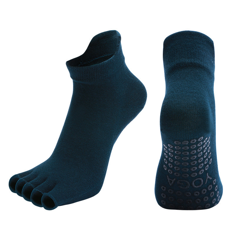 Combed Cotton Five-finger Socks