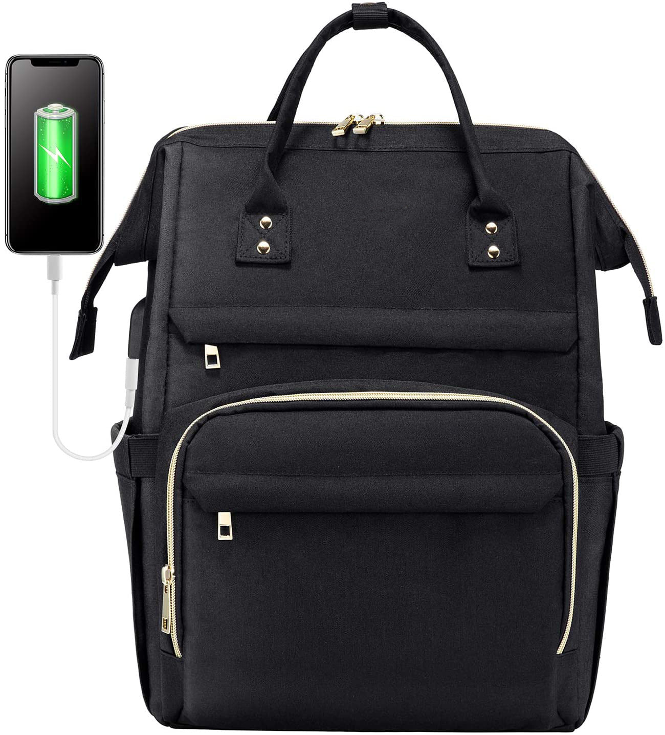 Men's And Women's Business Backpack Multi-function Large-capacity Bag