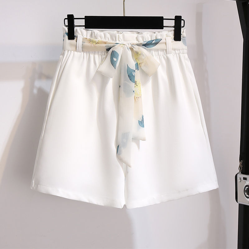 Large Size Slimming Women's Shorts Suit